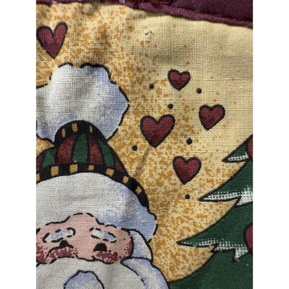 VTG 90s Holiday Christmas Pot Holder Lot CSC Kitchen Santa Decor Cottagecore - Picture 12 of 16